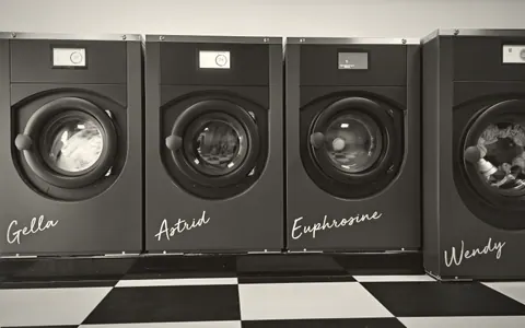 The machine row, every machine with a name of its own